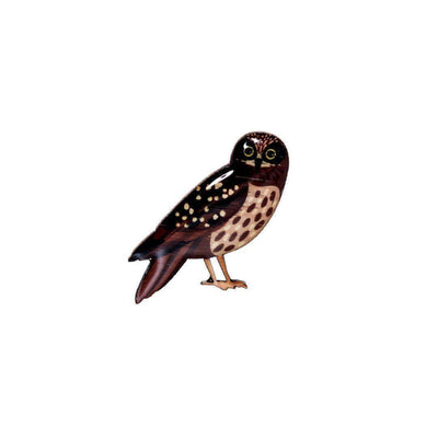 Boobook Owl Brooch
