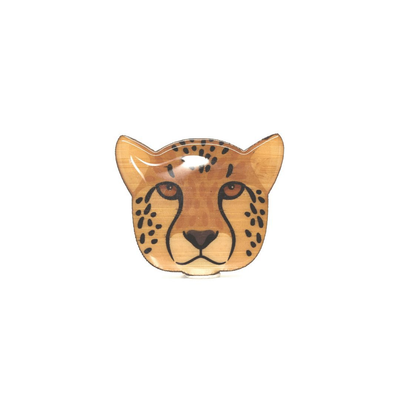 Cheetah Face Brooch