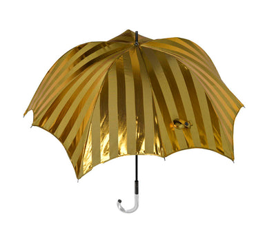Pumpkinbrella Gold Umbrella, made by John DiCesare