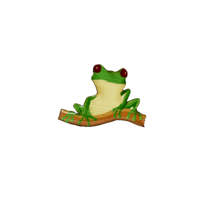 Frog - Red-Eyed Tree Frog Brooch