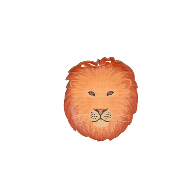 Lion Face II Brooch