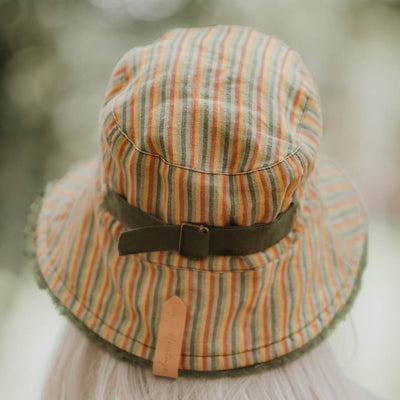 Cotton Linen Hat, Australian Designed, Ethically produced.